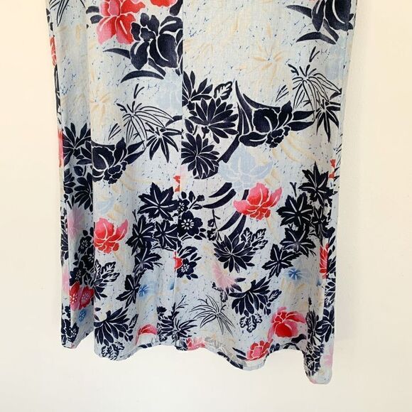 ROXY vintage floral linen blend two piece skirt set - Picture 9 of 13